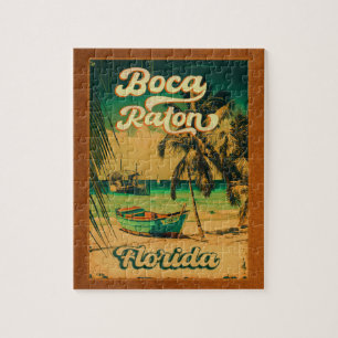 Boca Raton Florida Palm Tree Beach  FL Legpuzzel
