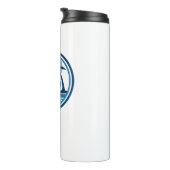 Boca Raton Florida Palm Tree Vogels Thermosbeker (Geroteerd rechts)