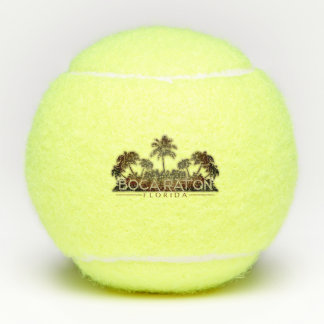Boca Raton Florida palmboom tennisbal Tennisballen