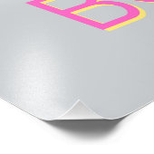 Boca Raton Florida reisposter. Foto Afdruk (Hoek)