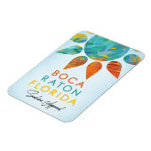 Boca Raton Florida Sunshine Travel Magneet (Linkerzijde)
