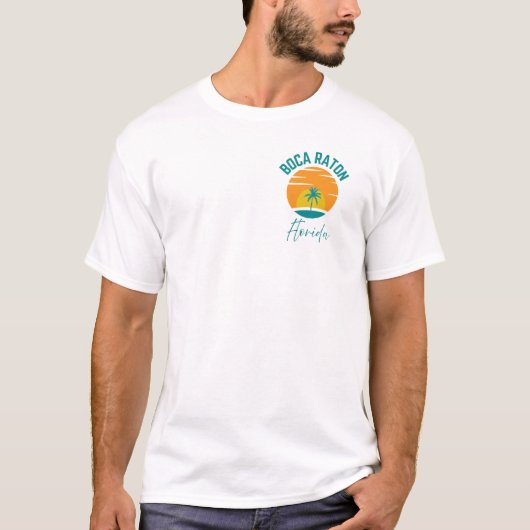 Boca Raton Florida T-Shirt (Voorkant)