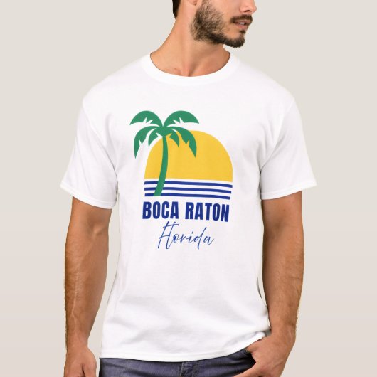 Boca Raton Florida T-Shirt (Voorkant)
