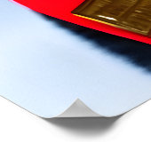 Bocal américain adorable | AI Art Poster (Coin)