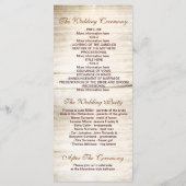 bocal de mason avec lilacs programmes de mariage r (Dos)