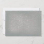 Bocal de mason peint invitation rustique de douche (Dos)