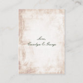 bocal de mason rustique Carte de registre cadeau (Dos)