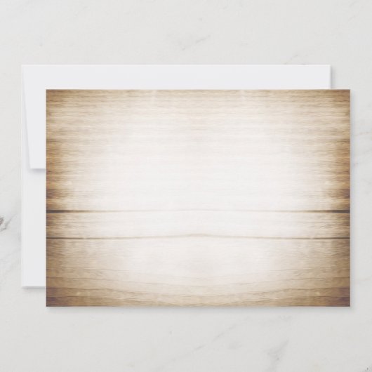 bocal de mason rustique invitation nuptiale (Dos)