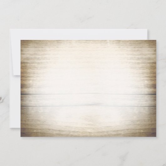 bocal de mason rustique invitation nuptiale (Dos)