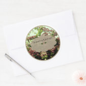 bocal d'épices azalée rose étiquette (Enveloppe)