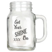 Bocal Mason Brille, Lune (Devant)