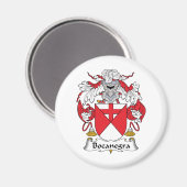Bocanegra Family Crest Magneet (Voorkant / Achterkant)