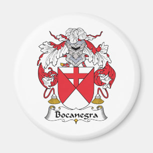 Bocanegra Family Crest Magneet