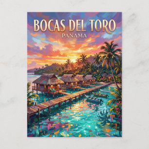 Bocas del Toro Panama Briefkaart