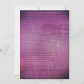 bocaux de mason rustique et lumières invitations d (Dos)