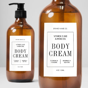 Bocaux Étiquette Imperméable de Savon pour les Mains Loti