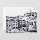 Boccadasse, Briefkaart Italië (Voorkant / Achterkant)