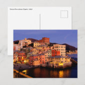 Boccadasse village Carte postale (Devant / Derrière)