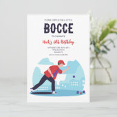 Bocce Bal 2  Kaart (Staand voorkant)