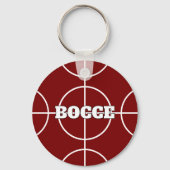 Bocce-bal sleutelhanger met aangepaste tekst (Achterkant)