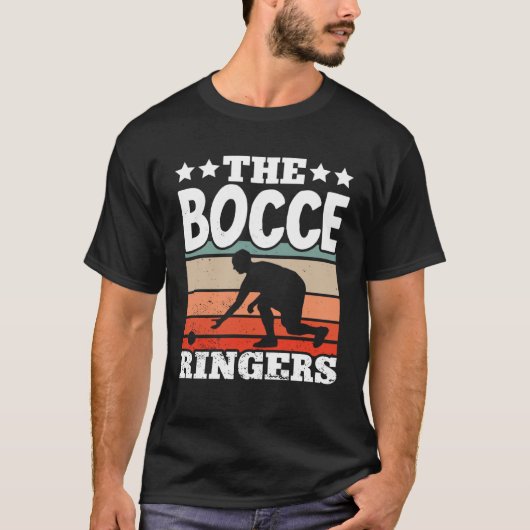Bocce Ball Bocce Player  17 T-shirt (Voorkant)
