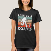 Bocce Ball Bocce Player  23 T-shirt (Voorkant)