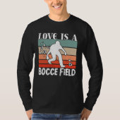 Bocce Ball Bocce Player  23 T-shirt (Voorkant)
