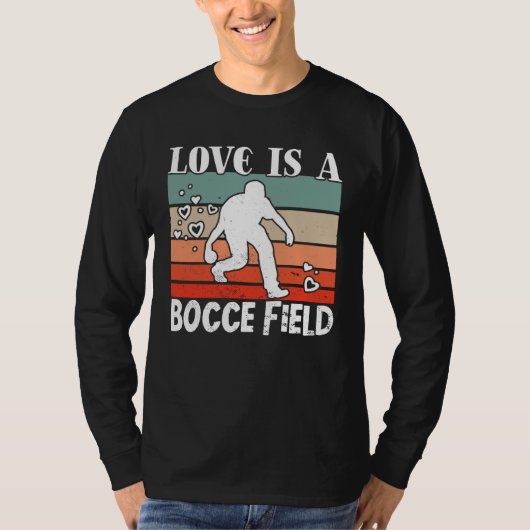 Bocce Ball Bocce Player  23 T-shirt (Voorkant)