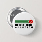 Bocce Ball Champion Ronde Button 5,7 Cm (Voorkant /achterkant)