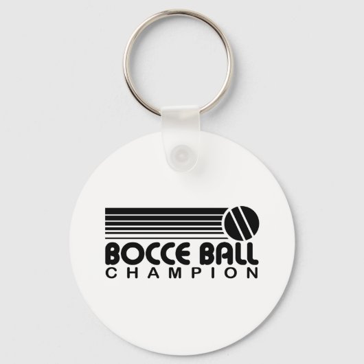 Bocce Ball Champion Sleutelhanger (Voorkant)