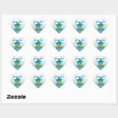 Bocce Ball Chick #7 Hart Sticker (Vel)
