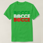 Bocce Ball Game Enthusiast Lawn Bowling Boule Boc T-shirt (Design voorkant)