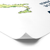 Bocce Ball Geschiedenis Poster (Hoek)