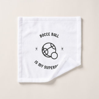 Bocce ball is mijn supermacht washandje