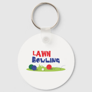Bocce Ball Lawn Bowling Sleutelhanger