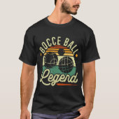 Bocce Ball Legend Boccia Player T-shirt (Voorkant)