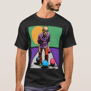 Bocce Ball Retirement Appreciation Pop Bocce Ball T-shirt