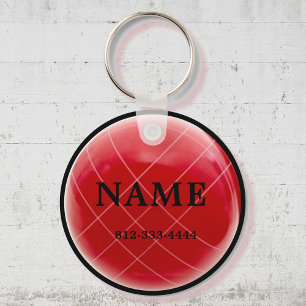 Bocce Ball Sleutelhanger Bag Label Backpack ID