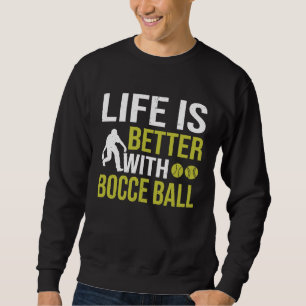 Bocce Ball-speler voor Petanque-spel 5 Trui