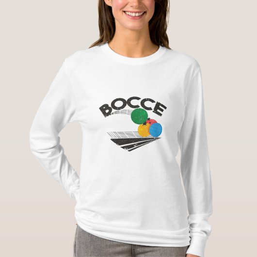 Bocce Balls Game T-shirt (Voorkant)