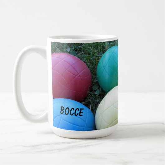 Bocce Balls Koffiemok (Links)