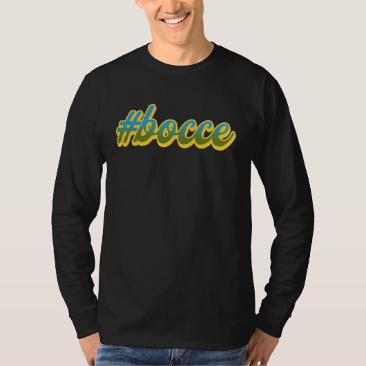 bocce Bocce Ball T-shirt (Voorkant)