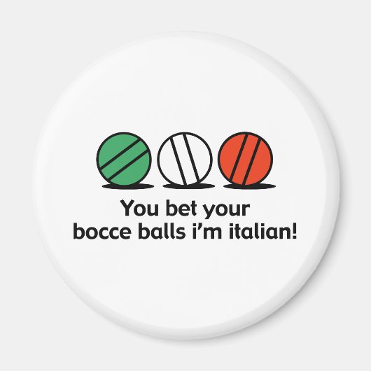 Bocce Magneet (Voorkant)