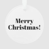 Bocce rouge ornement arbre de Noël (dos)