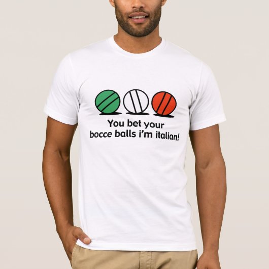 Bocce T-shirt (Voorkant)