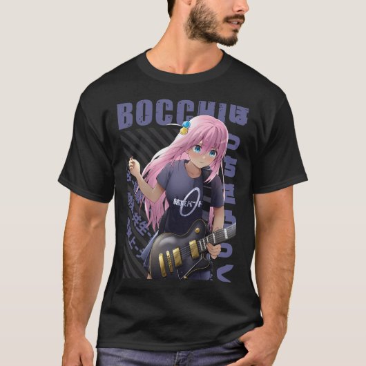 Bocchi de Rots - Hitori Gotou T-shirt (Voorkant)