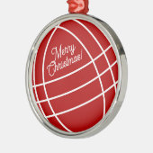 Bocci bal Kerstboom ornament cadeau (Links)