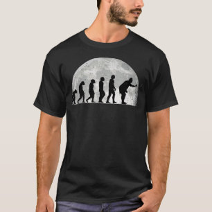 Boccia Evolution Moon Boule Petanque Bocce  T-shirt