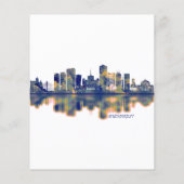 Bocharest Skyline Flyer (Achterkant)