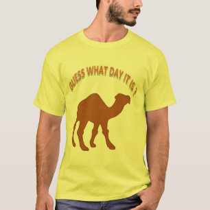 Bochel Dag Kameel Raad eens welke dag het is ? T-shirt